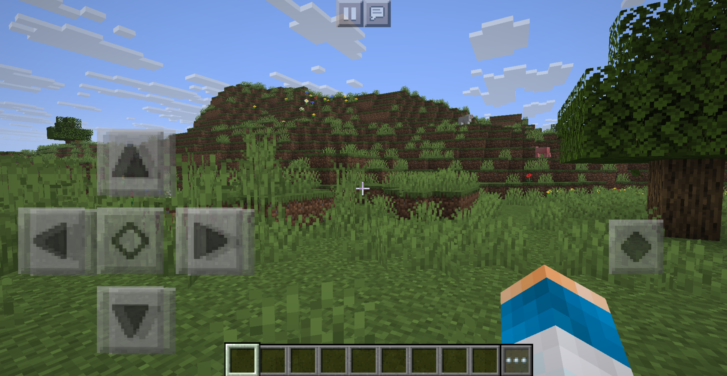 两个方向键叠在了一起